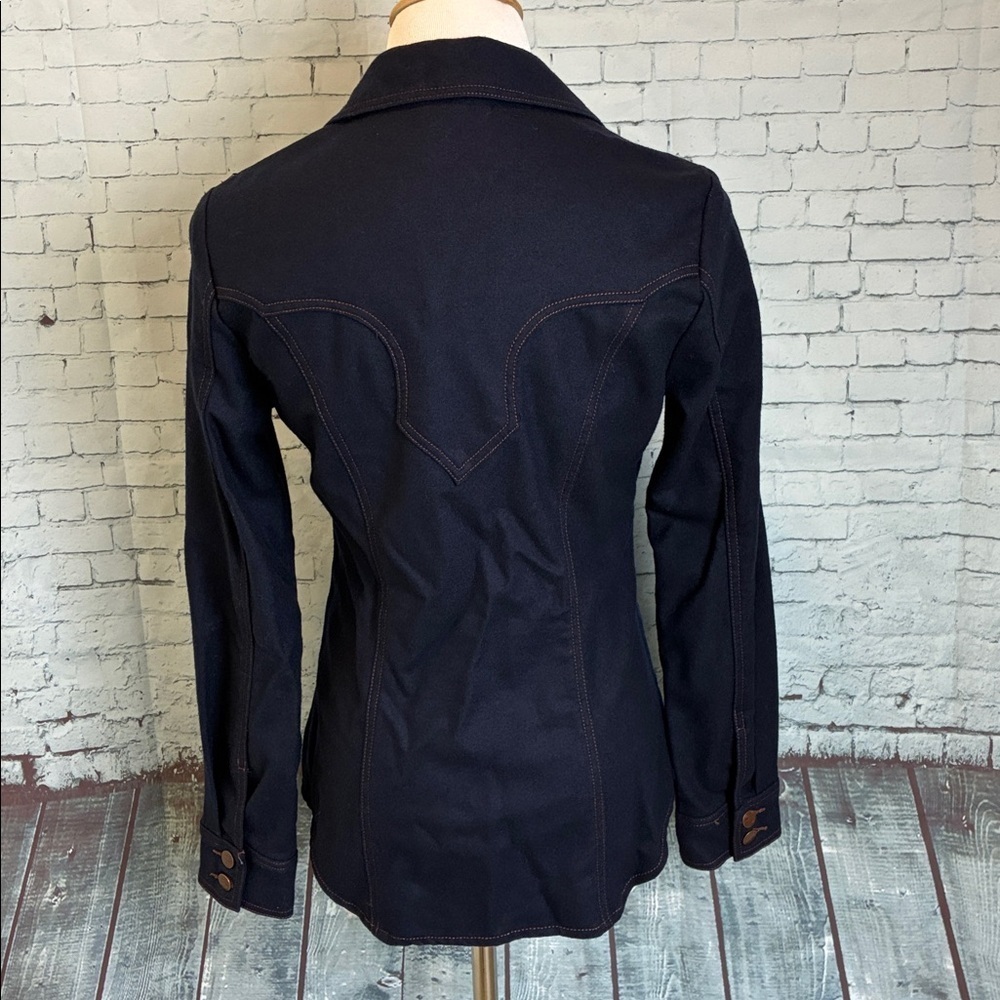 Pendleton Virgin Wool Rockabilly Western Jacket S Coastal Cowgirl Rodeo 70’s - Picture 2 of 16
